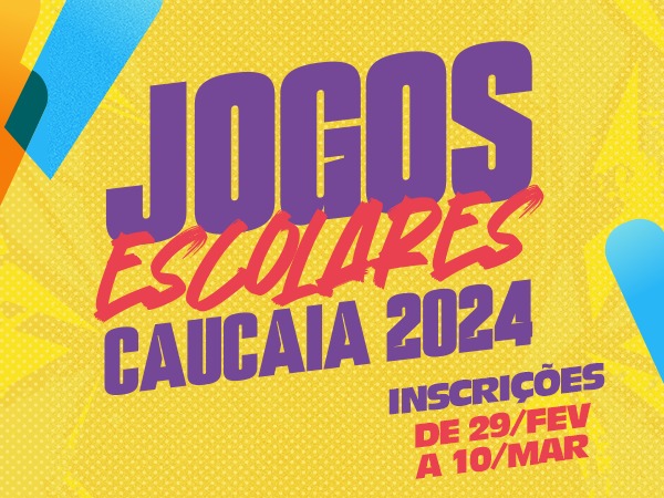 Prefeitura de Caucaia divulga inscrições para os Jogos Escolares 2024