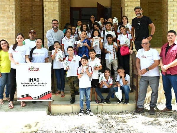 Prefeitura de Caucaia promove aulas de educação ambiental para escolas do município